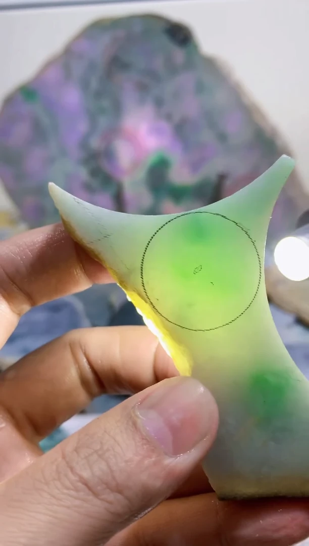 裸石翡翠0蒙0翡翠珠宝808