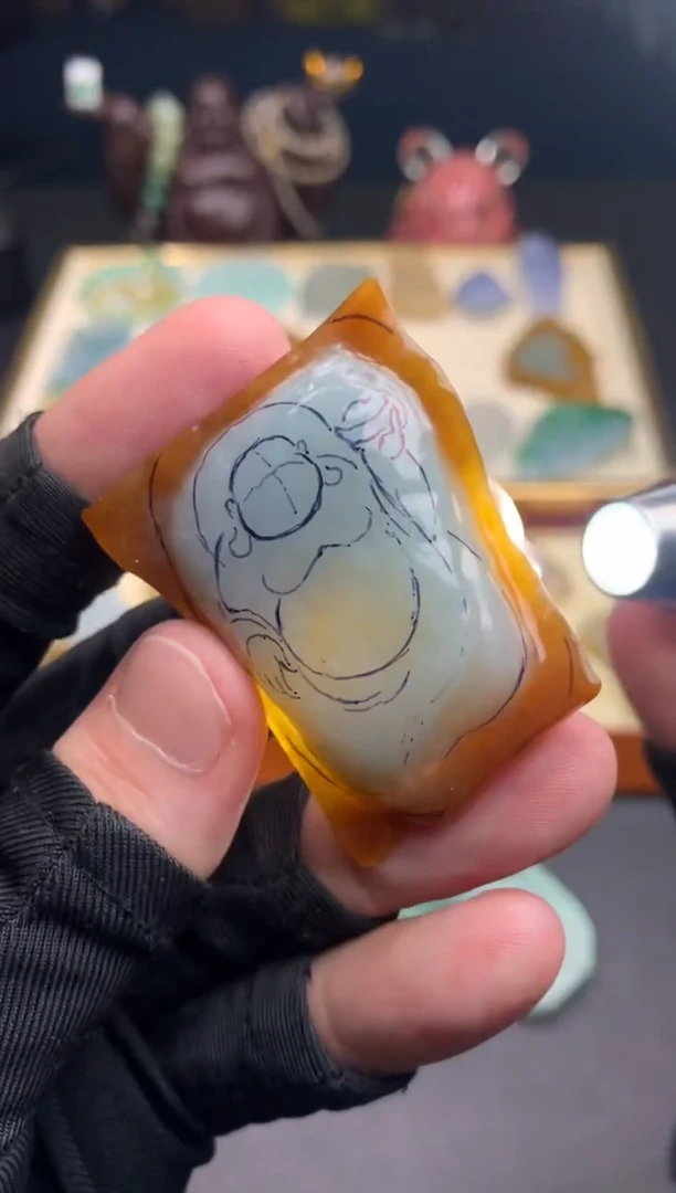未镶嵌定制翡翠天然翡翠裸石（包工）