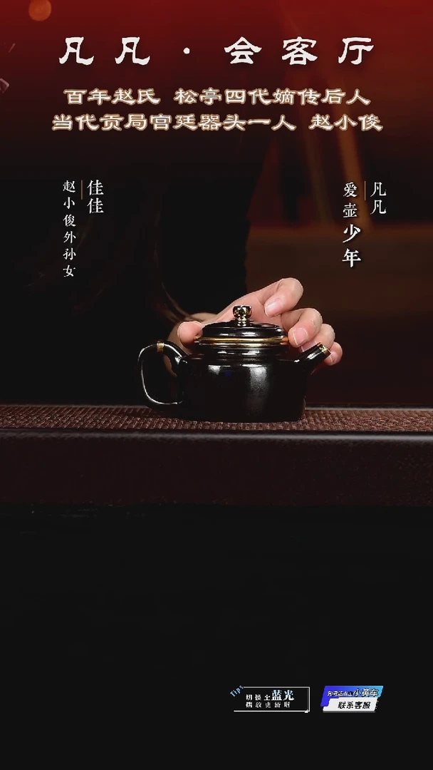 茶壶紫砂WX赵小俊118 德钟 黑料水磨200cc
