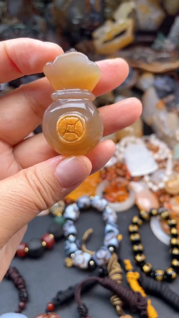 【闪购商品】玛瑙/玉髓颈饰未镶嵌AA