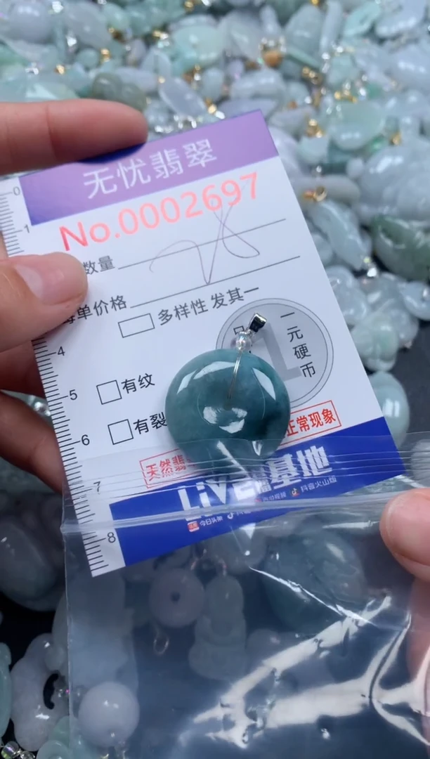 颈饰未镶嵌翡翠2697