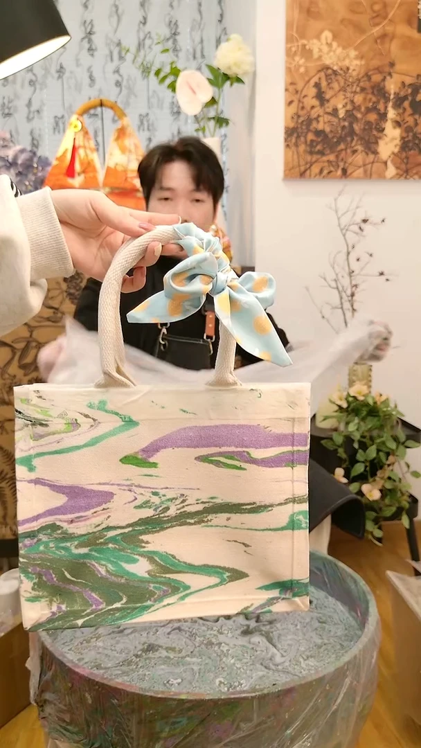 天然漂漆小托特包喜欢再拍不退不换