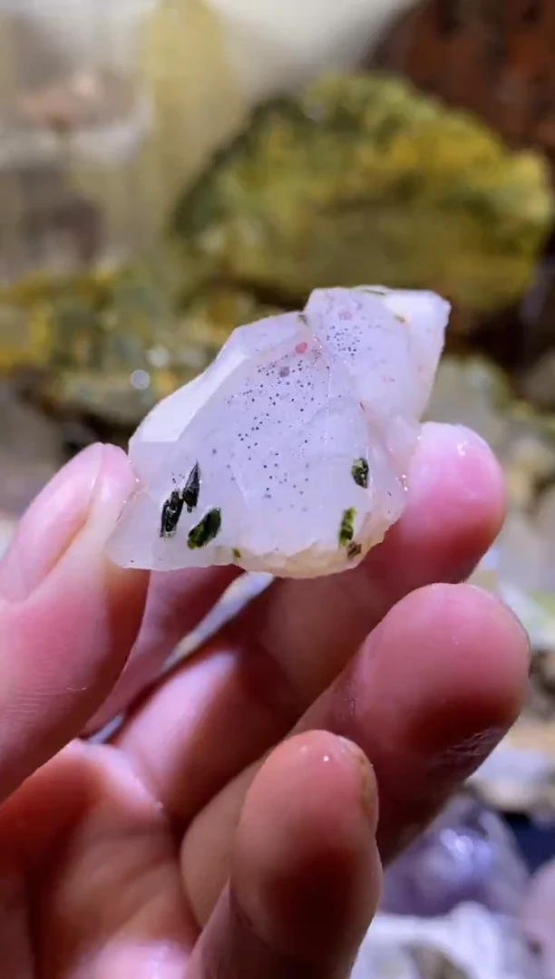 未镶嵌珠宝半成品水晶61号四川超七花园水晶