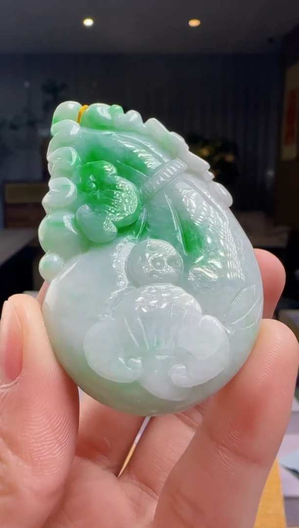 吊坠(不含链)未镶嵌翡翠HH@@960Q3J21805