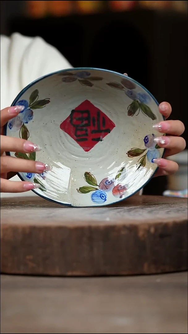 瓷片景德镇高温釉下彩（食品级）