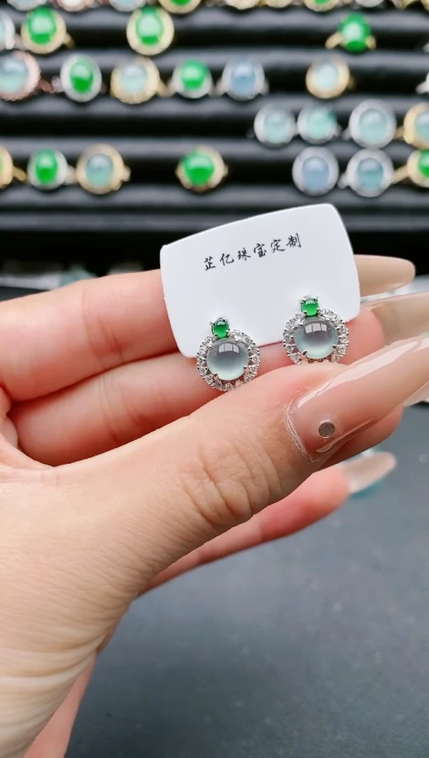 【闪购商品】翡翠戒指银S925镶嵌11111