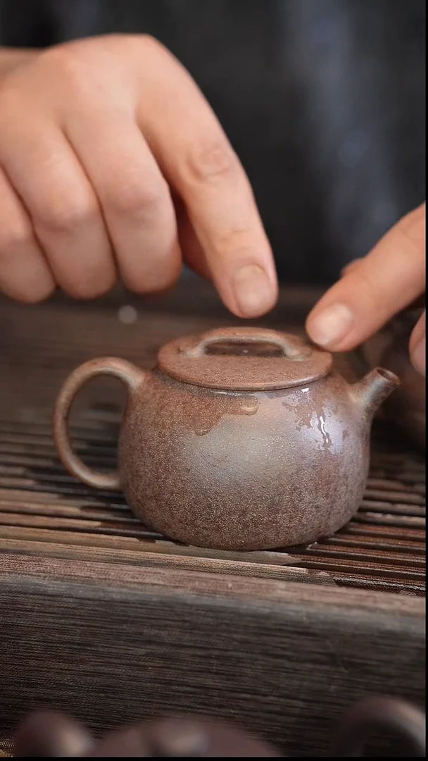 茶壶紫砂还原烧140cc