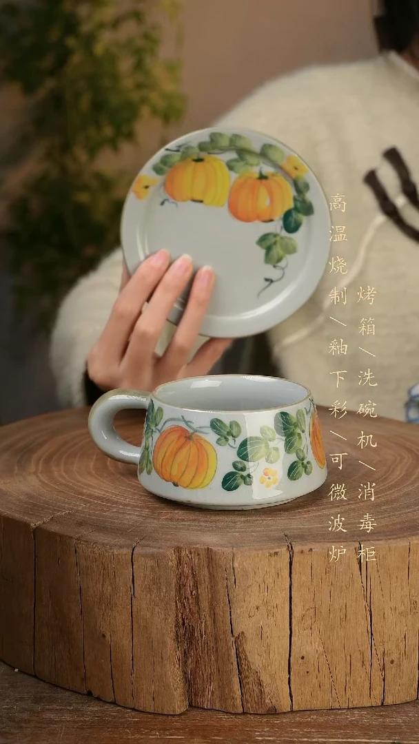 碗瓷景德镇手工手绘高温瓷釉下彩