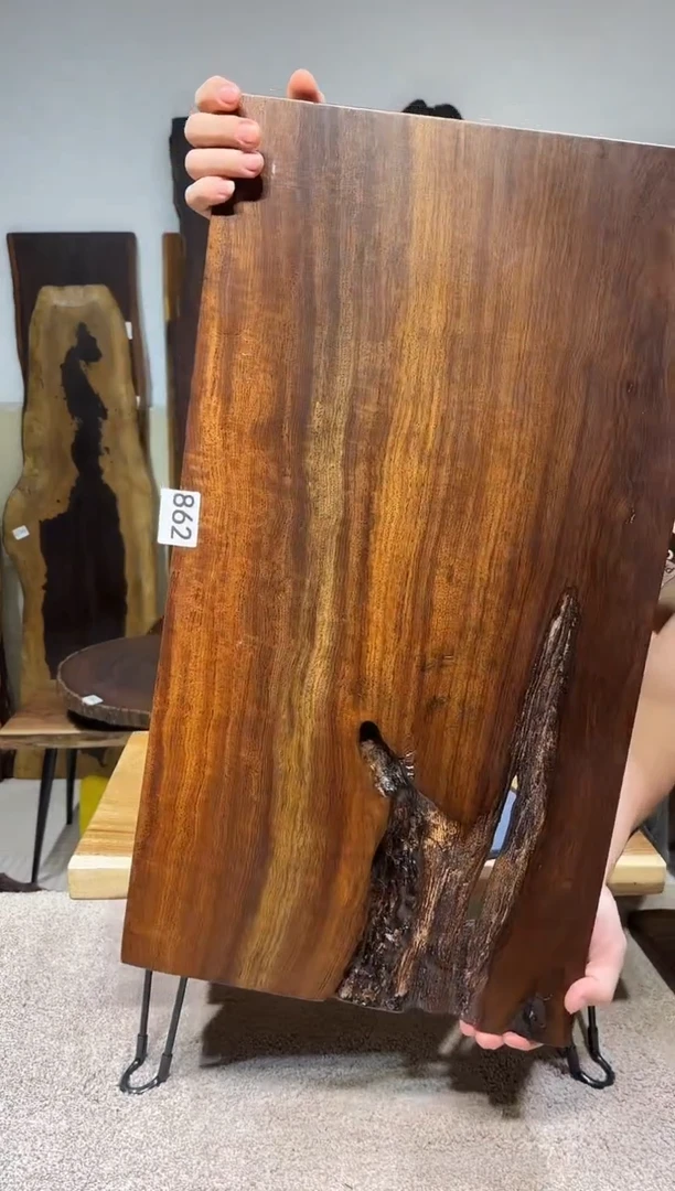 【闪购商品】风车木（黑檀木）尺寸66*35*2.3编号862