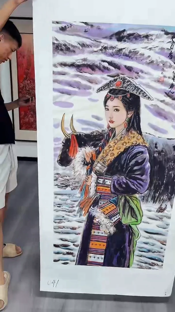 国画匠铜文心精选国画风系列041