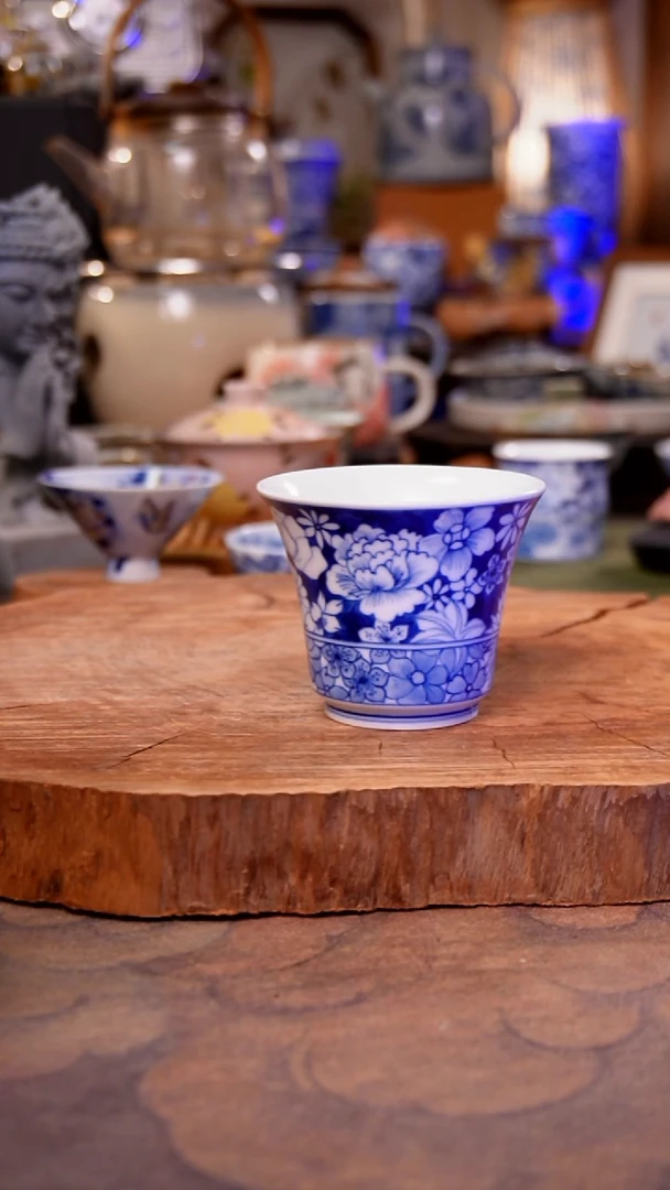 杯子陶万花手工手绘手工手绘