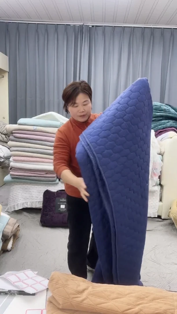 棉蓝色水洗棉2.2*2.4