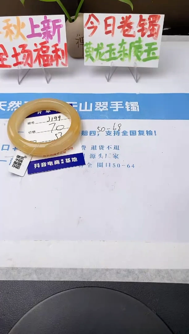 未镶嵌手镯石英质玉j199-HB