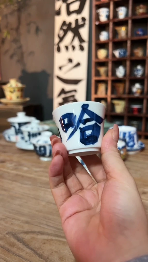 【闪购商品】观云听雨原创手绘茶具