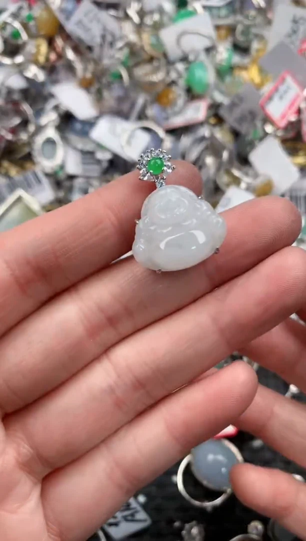 银S925镶嵌戒指翡翠11                  1