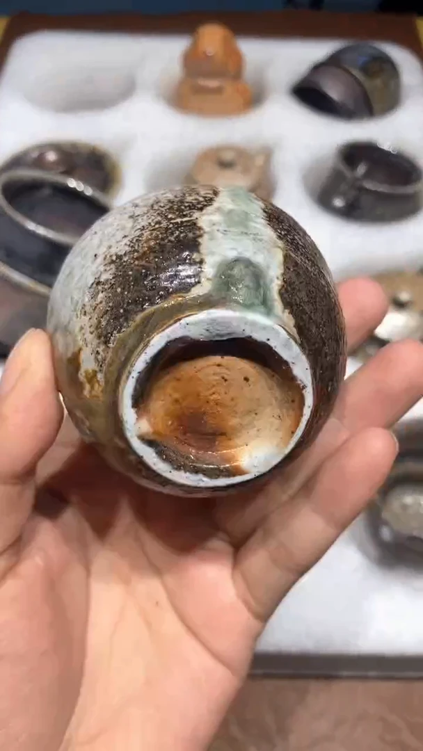 奢瓷/瑞寅柴烧茶器（杯子）298  微瑕