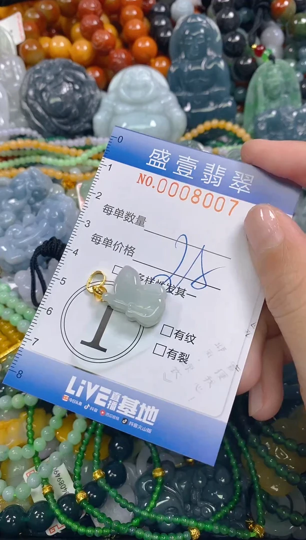 颈饰未镶嵌翡翠闪购0008007