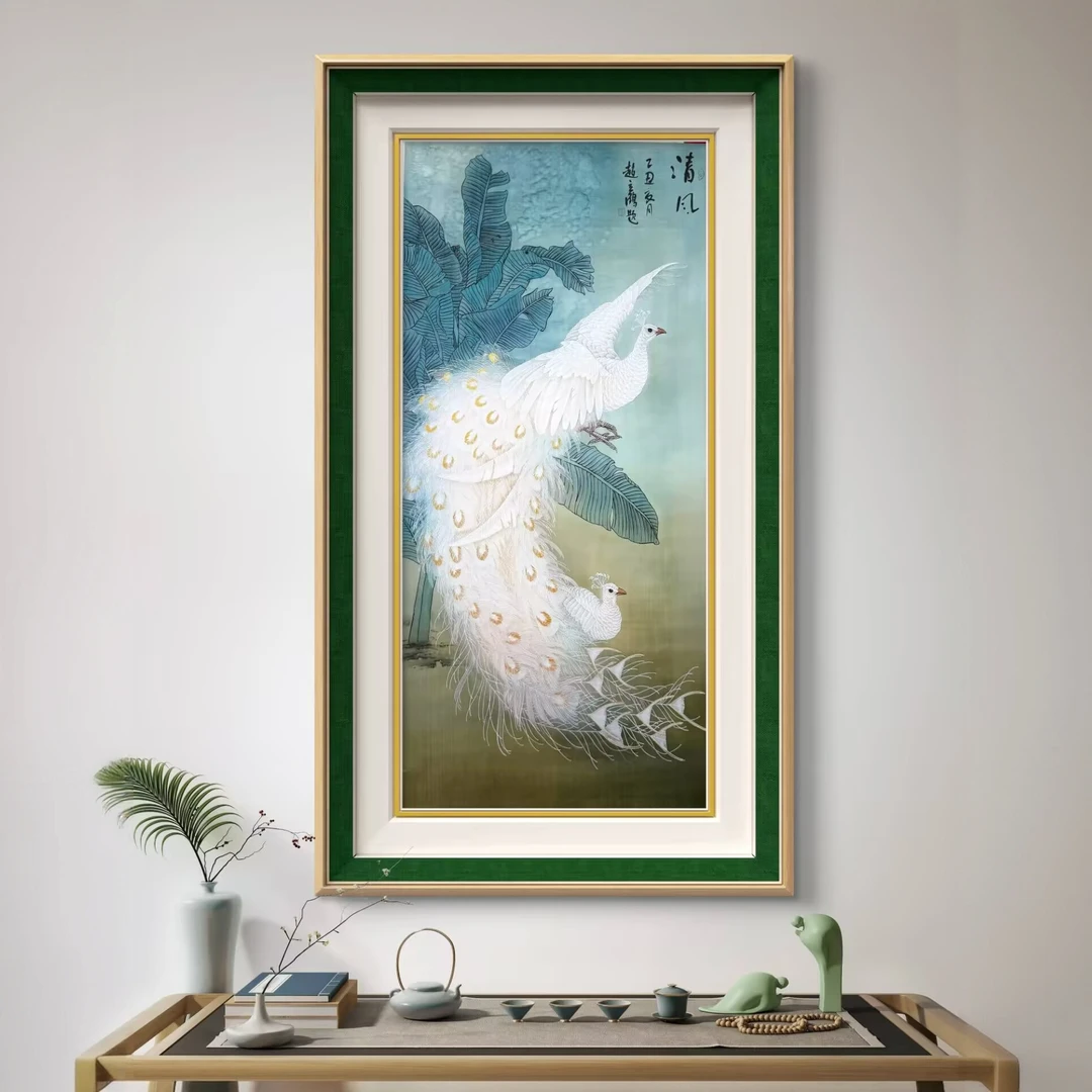 赵立鹤清风138**68国画