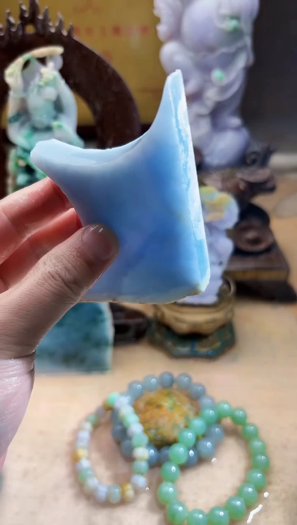 未镶嵌挂件翡翠A货张麦8678