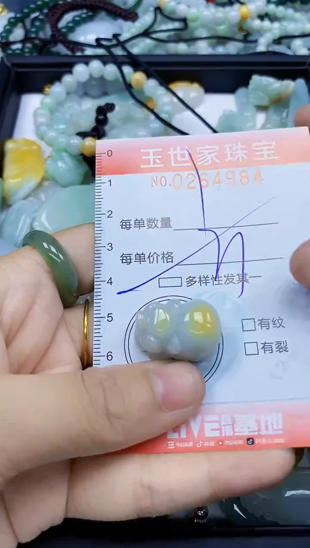 翡翠未镶嵌颈饰闪购0264984多样性发其一