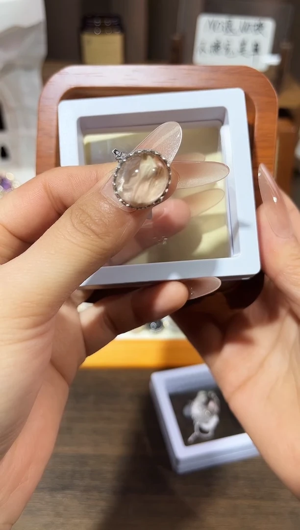 【闪购商品】水晶戒指银S925镶嵌定制