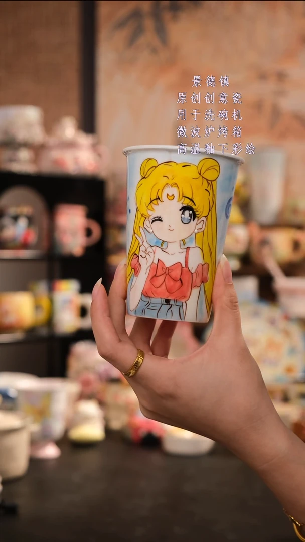 摆件陶旺的可以陶瓷设计师款