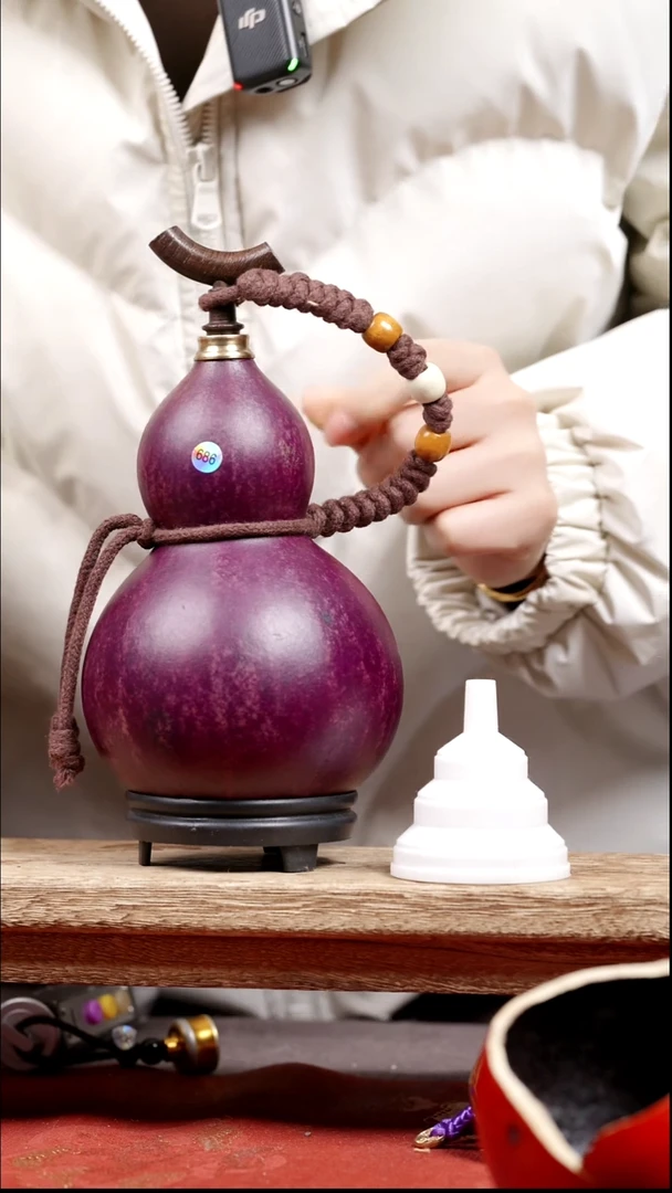 686号纯手工制作天然大漆真葫芦