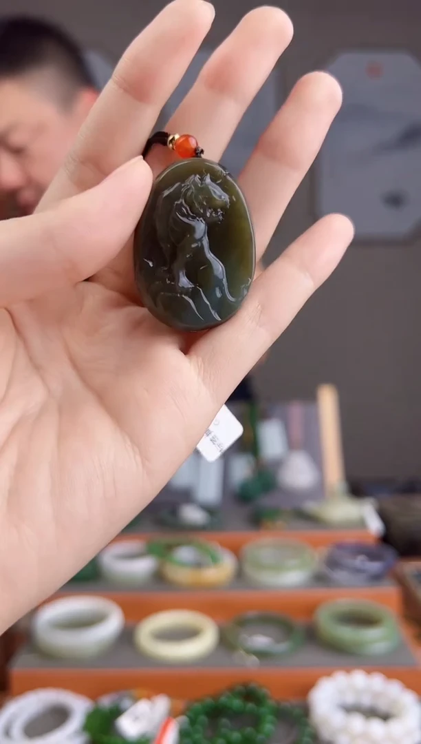 和田玉未镶嵌颈饰多样性发货 拍一单发一个