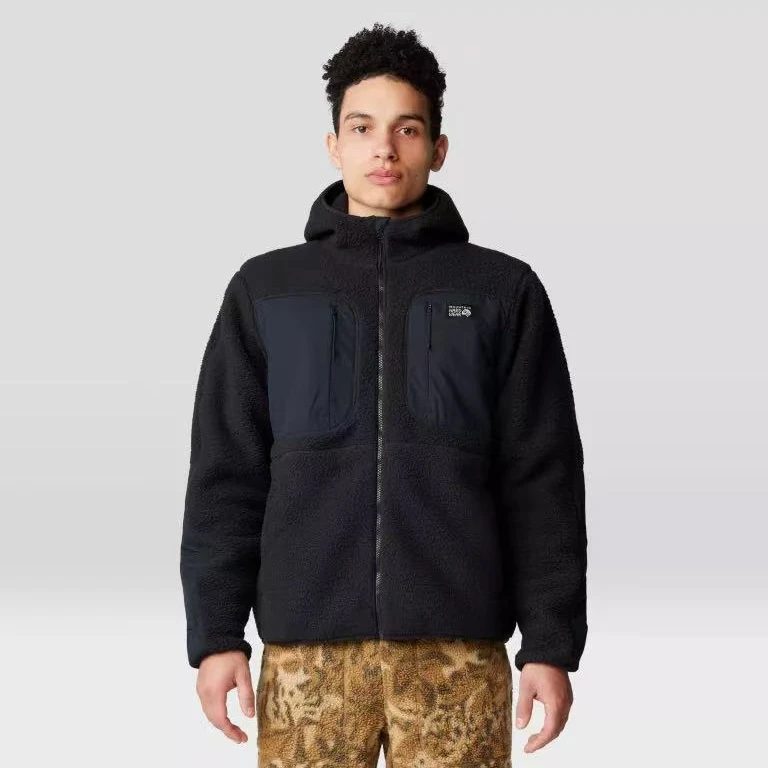 Mountain of Hardware 山浩美版男士全拉链连帽Hicamp厚抓绒衣