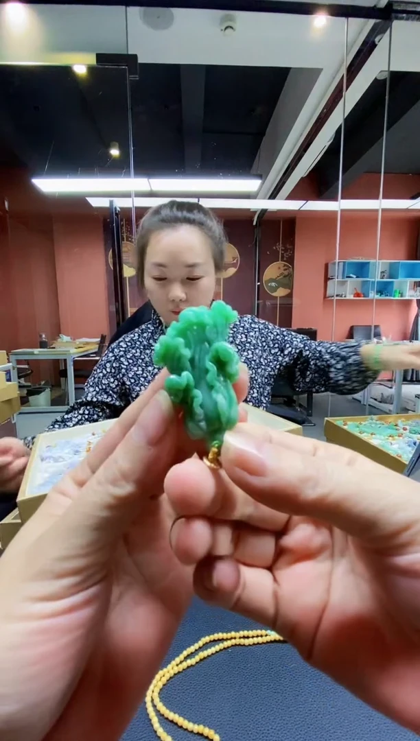 颈饰未镶嵌翡翠翡翠吊坠