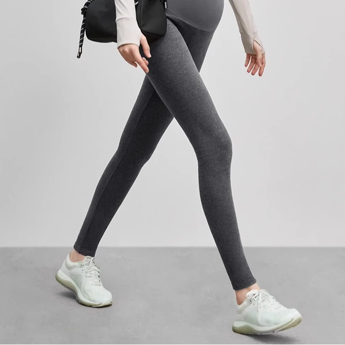 【达人福利】嫚熙孕妇打底裤孕期瑜伽裤提臀裤装秋季孕妇外穿打底裤