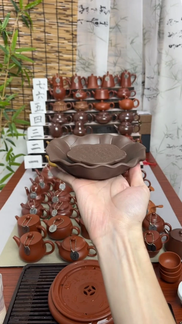 紫泥莲花壶承储水式