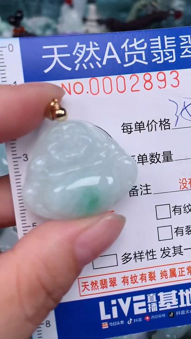 翡翠未镶嵌颈饰...0002893