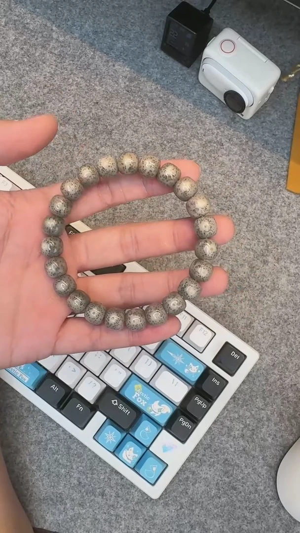 星月菩提吊坠初级玩家 10x9灰冰 编号07