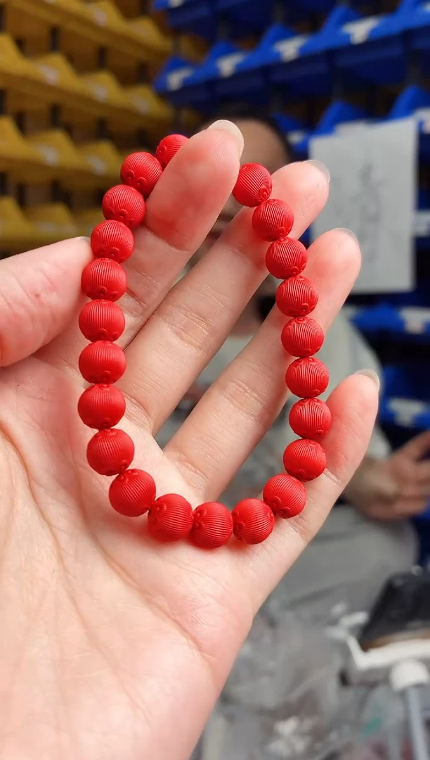 天然辰砂957手串