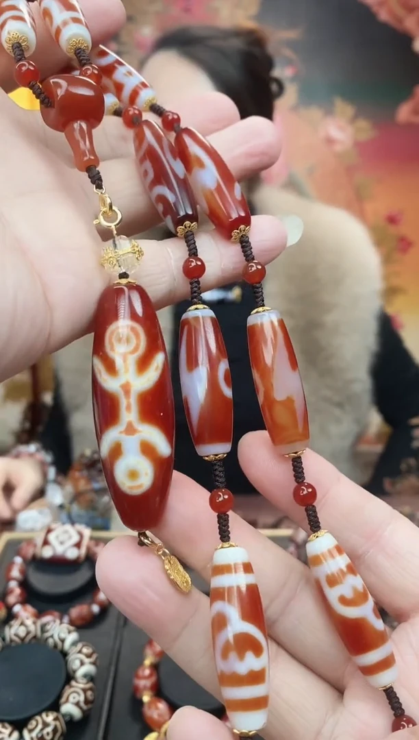 【闪购商品】玛瑙/玉髓毛衣链未镶嵌玛瑙贵贵毛衣链