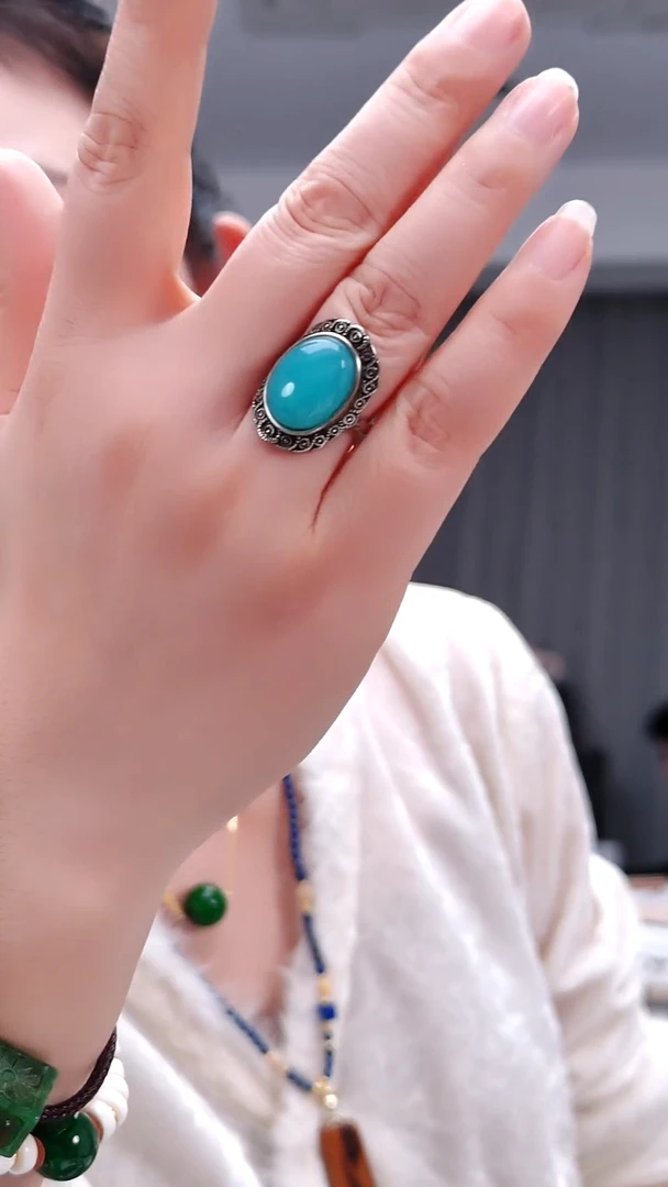 颈饰未镶嵌天河石1753戒指