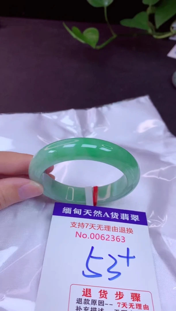 未镶嵌手镯翡翠53（7天无理由退换 ）