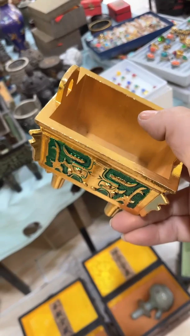 【闪购商品】摆件宫廷影视老旧工艺摆件