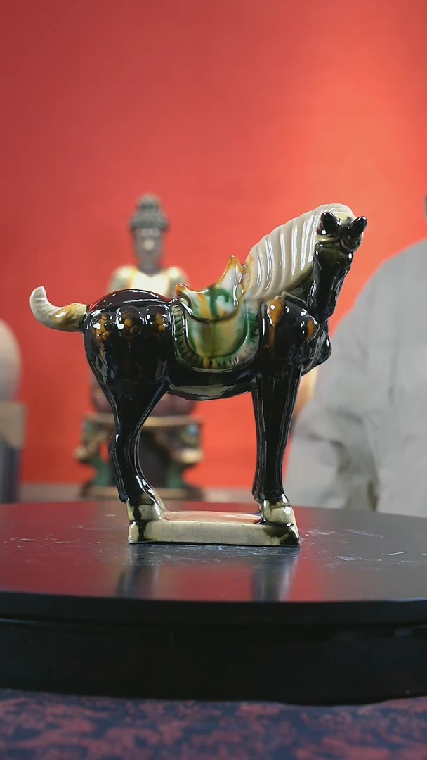 【闪购商品】唐三彩唐三彩回头马