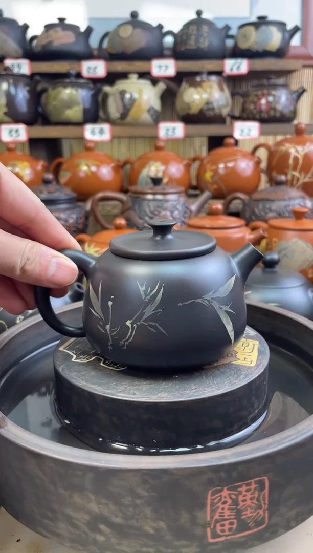 【闪购商品】壶建水紫陶彩填壶