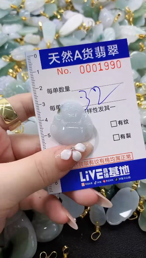 颈饰未镶嵌翡翠天然A货翡翠