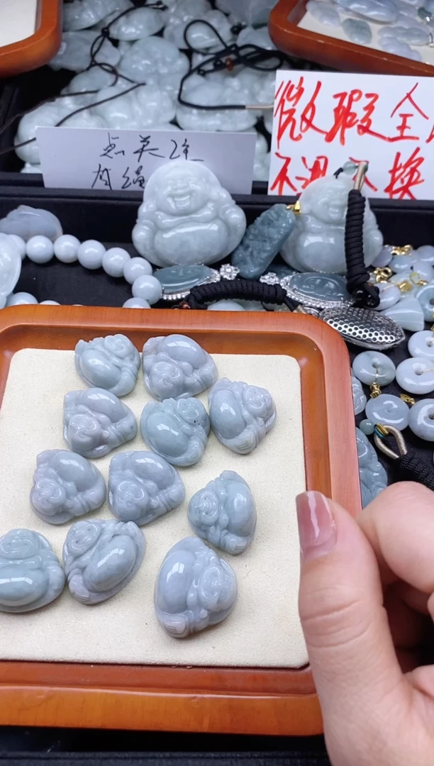 翡翠未镶嵌颈饰多样性发货拍一发一000