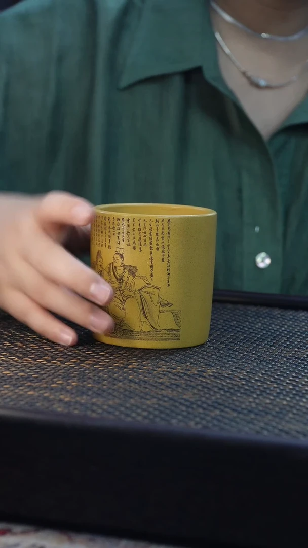 茶杯紫砂福利紫砂黄将进酒