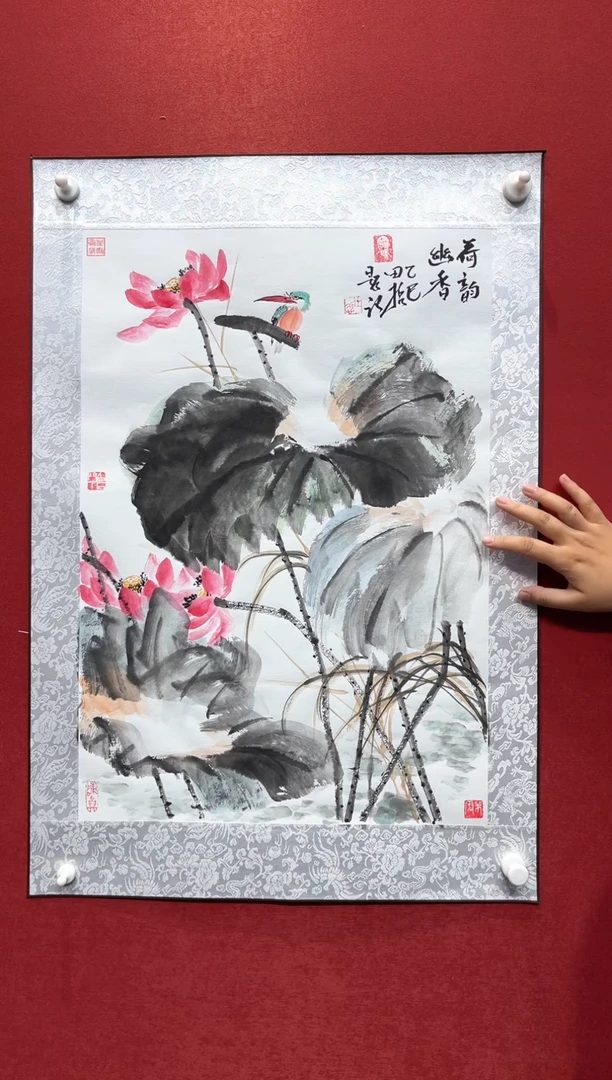 国画田哲老师现场创作 32