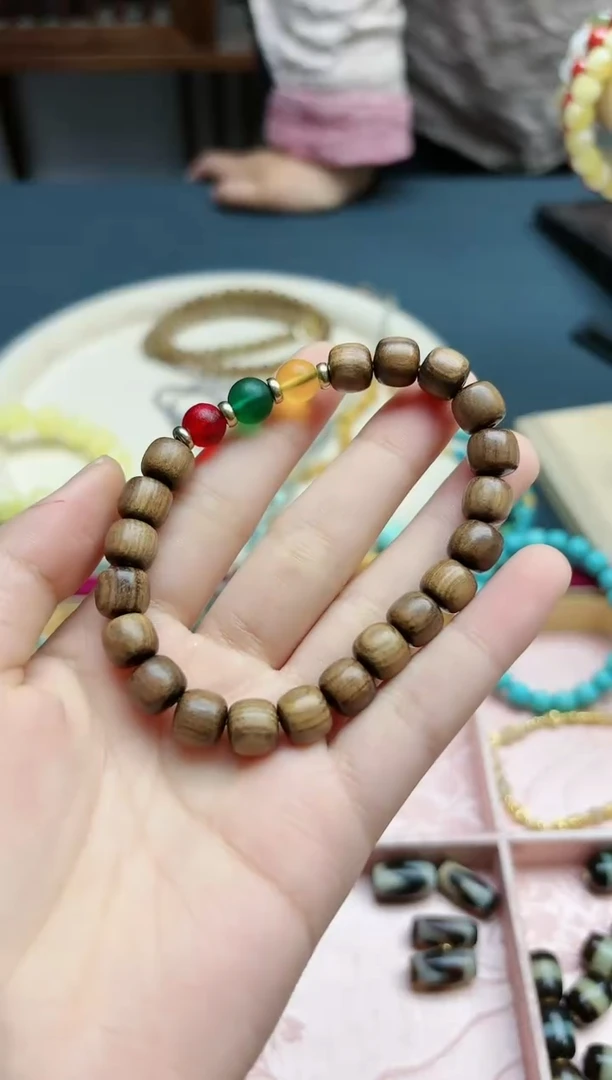 【闪购商品】玛瑙/玉髓手串未镶嵌玛瑙配饰*1 YX