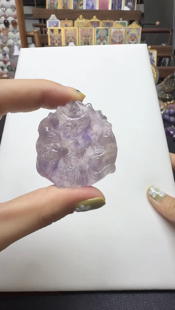 水晶珠宝半成品未镶嵌叠加吊坠