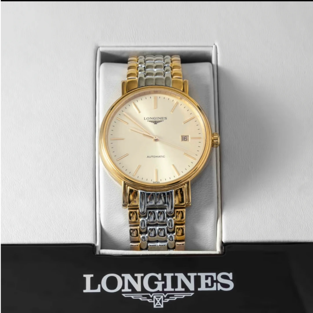 99新 Longines/浪琴 瑰丽间金/男表/白盘/40mm/922