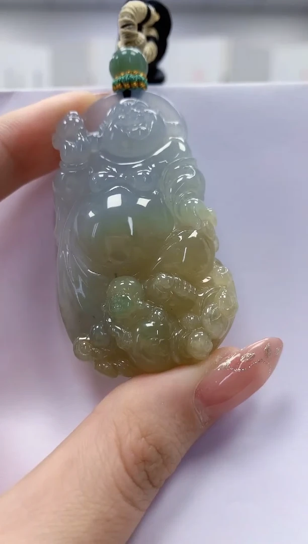 未镶嵌定制翡翠5028jw-毛货挂件51