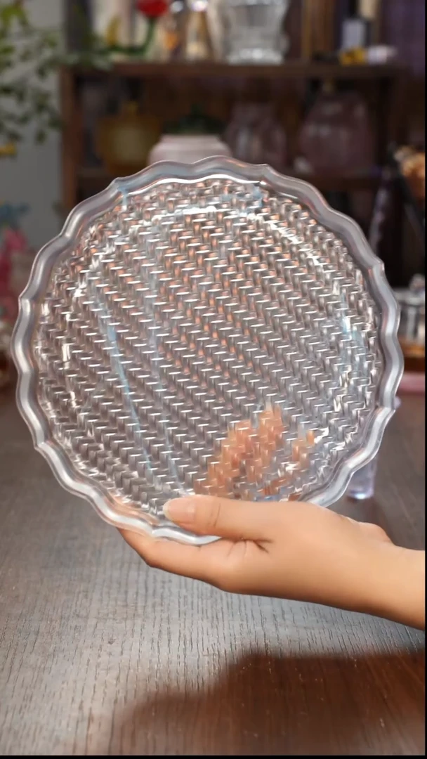 V****n闪购浅墨蓝圆形干泡盘